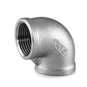 Stainless Steel 347 90° Threaded Elbow