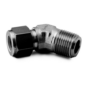  LTCS ASTM A350 LF2 45 Degree Male Elbow Tube Fittings