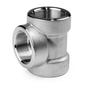 Stainless Steel 904L Threaded Equal Tee