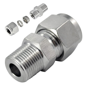 Stainless Steel 316 Male Connector Tube Fittings